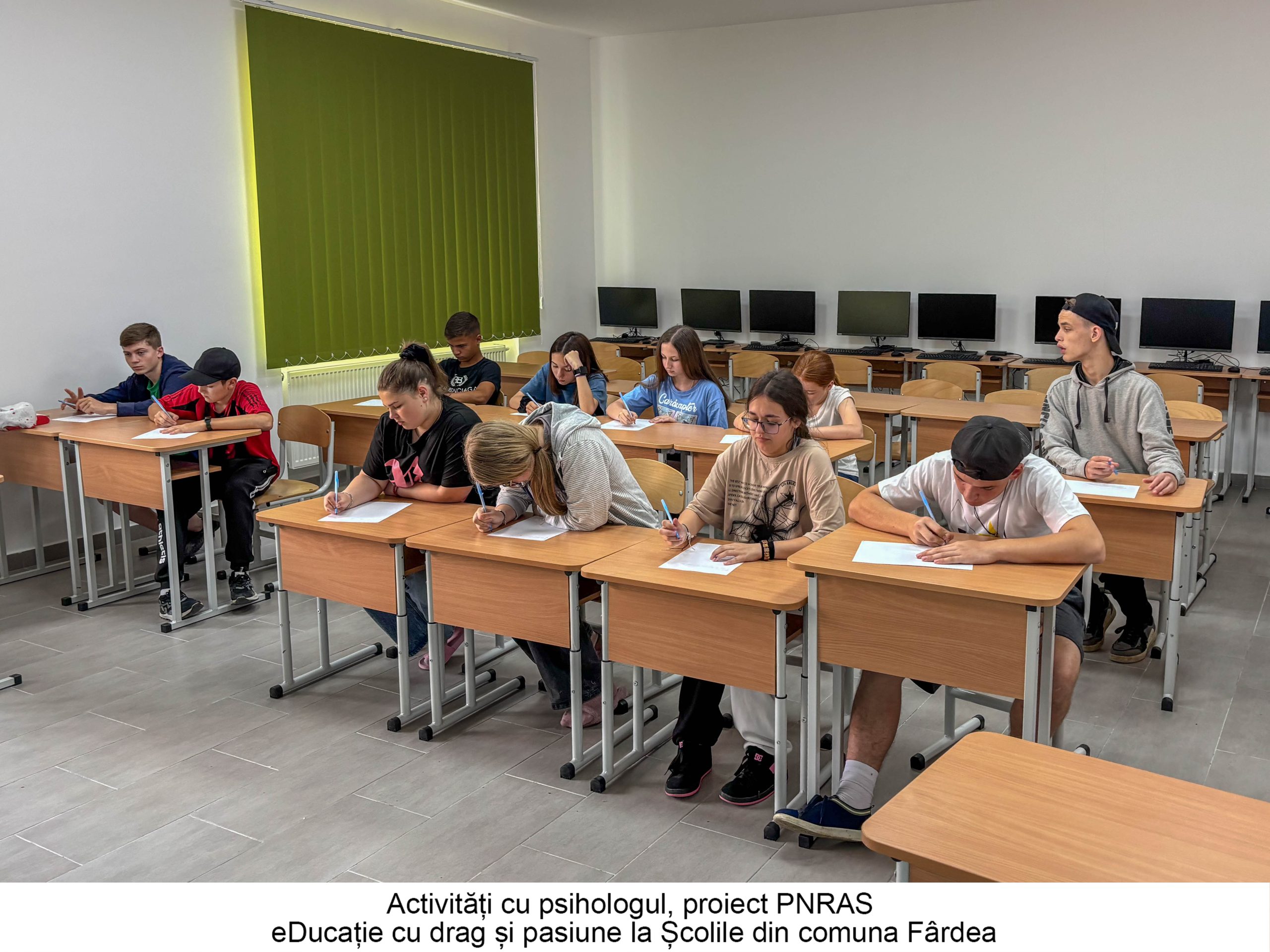 Activități în cadrul PNRAS la Școala Fârdea